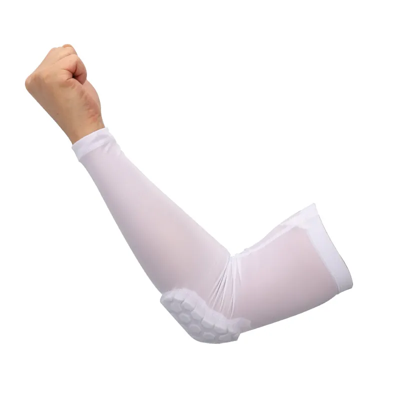 Premium Elbow Support Pad for Sports – Compression Arm Sleeve for Basketball, Football, Cycling – Crash-Proof, Protective Brace for Outdoor Activities
