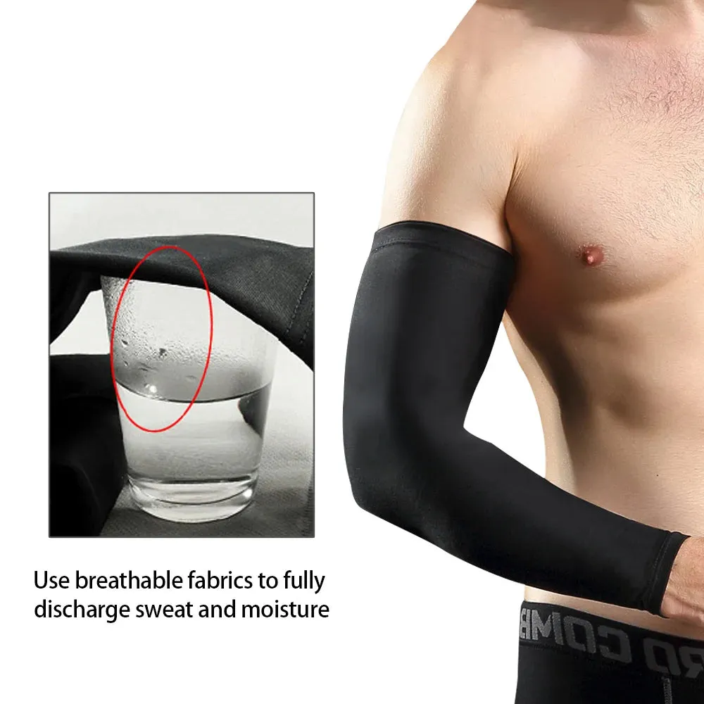 Premium Elbow Support Pad for Sports – Compression Arm Sleeve for Basketball, Football, Cycling – Crash-Proof, Protective Brace for Outdoor Activities