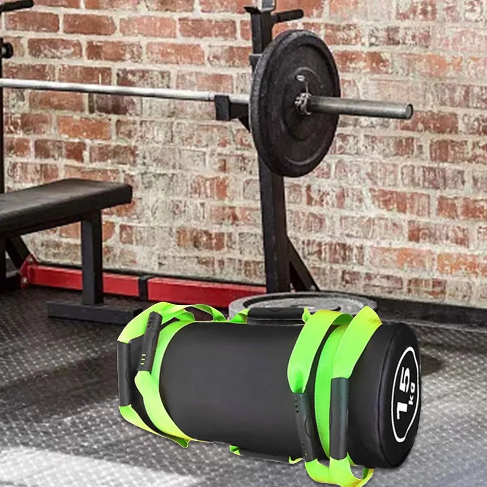 Premium Fitness Sandbag – Empty Power Training Bag for Weightlifting & Gym Workouts – Durable Physical Training Sandbag for Strength & Conditioning
