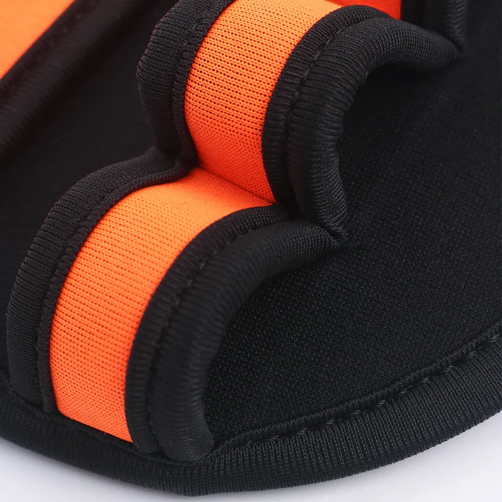 Premium Neoprene Grip Pads for Weightlifting & Powerlifting - Anti-Slip Workout Gloves for Calisthenics, Fitness & Sports, Hand Protectors for Gym Training