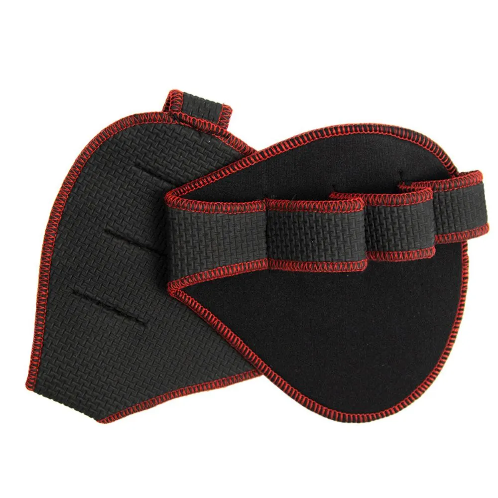 Premium Neoprene Grip Pads for Weightlifting & Powerlifting - Anti-Slip Workout Gloves for Calisthenics, Fitness & Sports, Hand Protectors for Gym Training