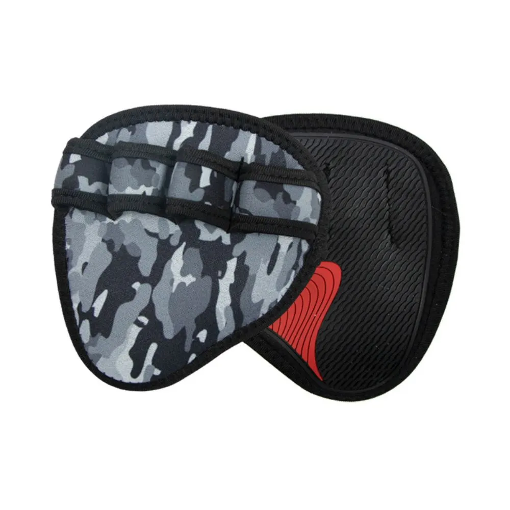 Premium Neoprene Grip Pads for Weightlifting & Powerlifting - Anti-Slip Workout Gloves for Calisthenics, Fitness & Sports, Hand Protectors for Gym Training