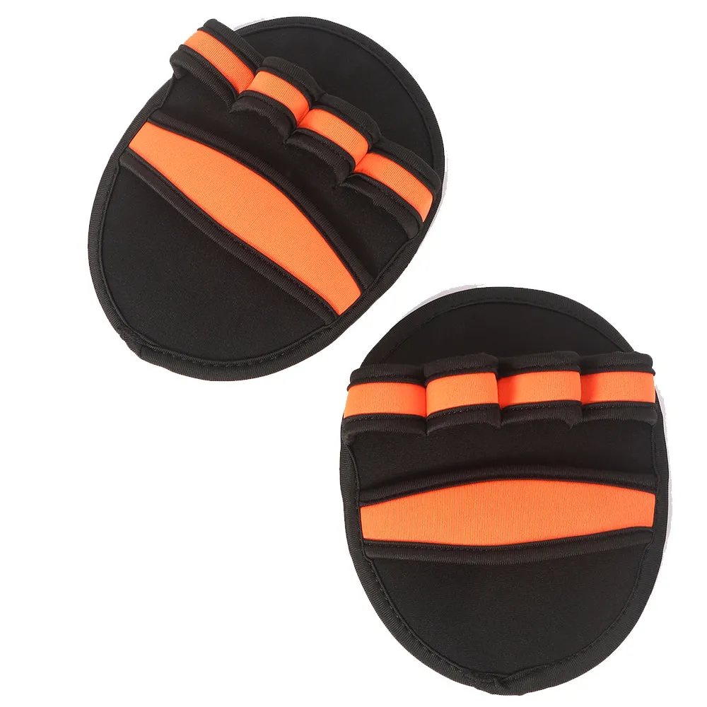 Premium Neoprene Grip Pads for Weightlifting & Powerlifting - Anti-Slip Workout Gloves for Calisthenics, Fitness & Sports, Hand Protectors for Gym Training