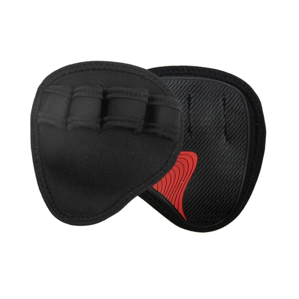 Premium Neoprene Grip Pads for Weightlifting & Powerlifting - Anti-Slip Workout Gloves for Calisthenics, Fitness & Sports, Hand Protectors for Gym Training