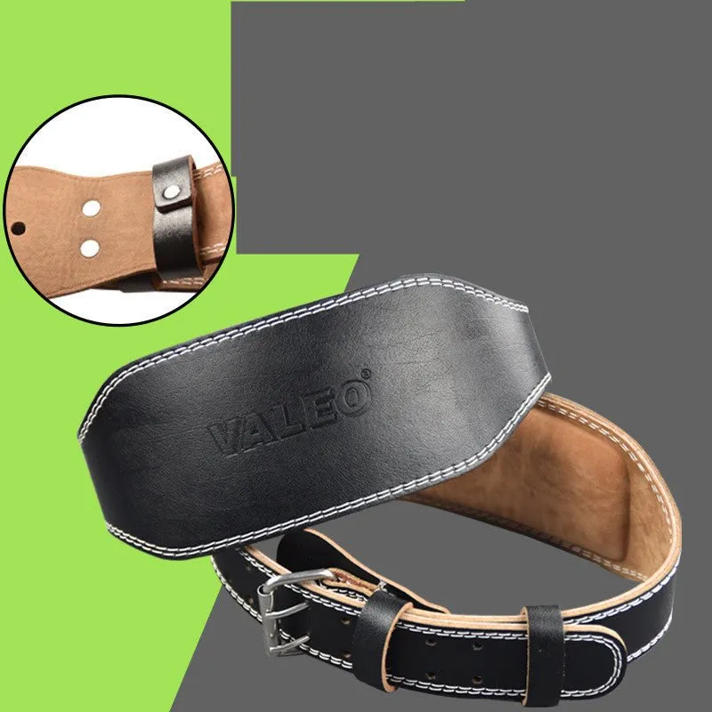 Professional Leather Weightlifting Belt
