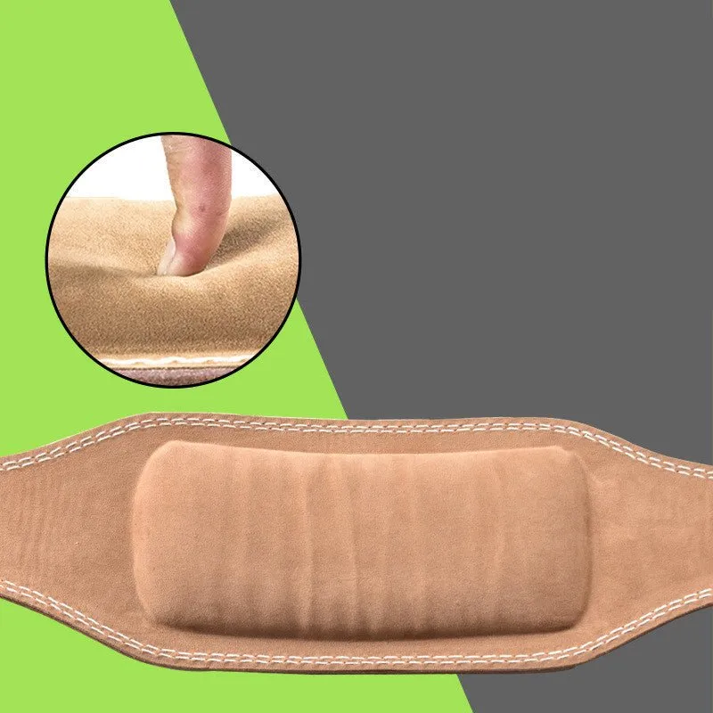 Professional Leather Weightlifting Belt