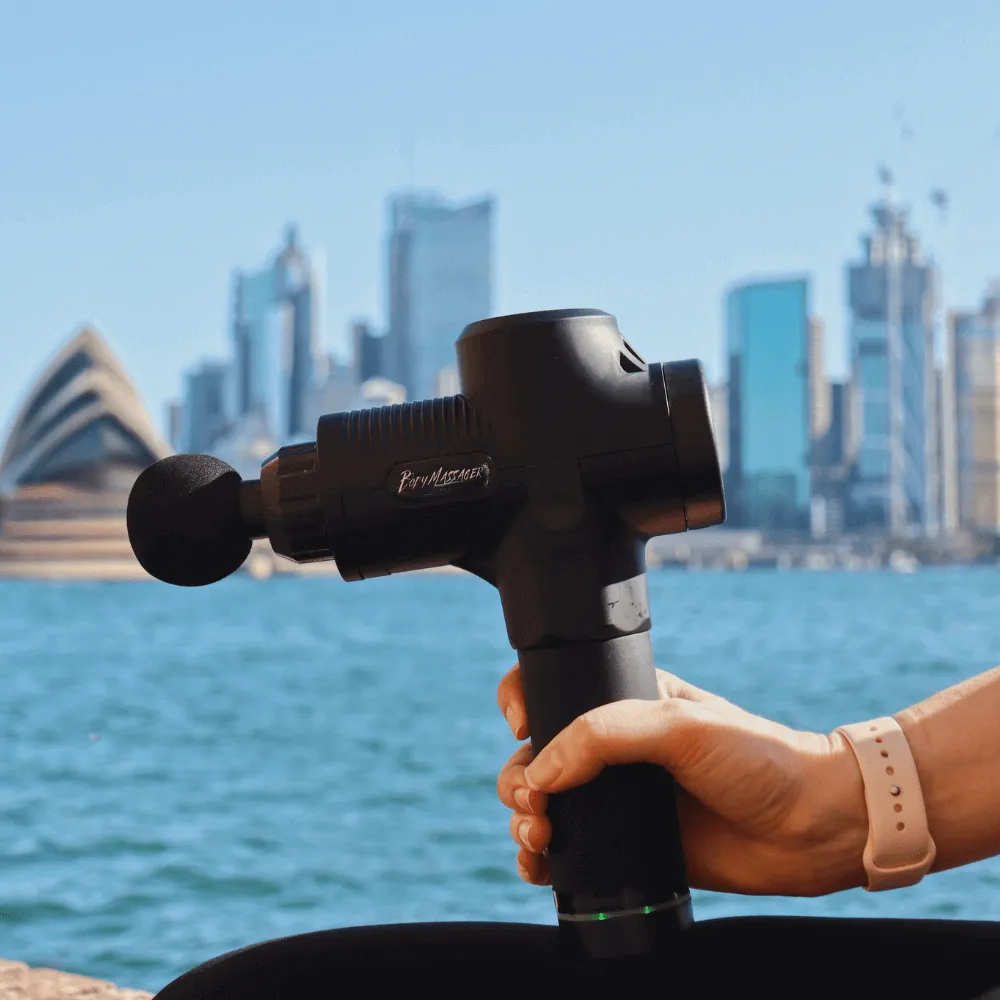 Professional Massage Gun 30 Speed 8 Heads