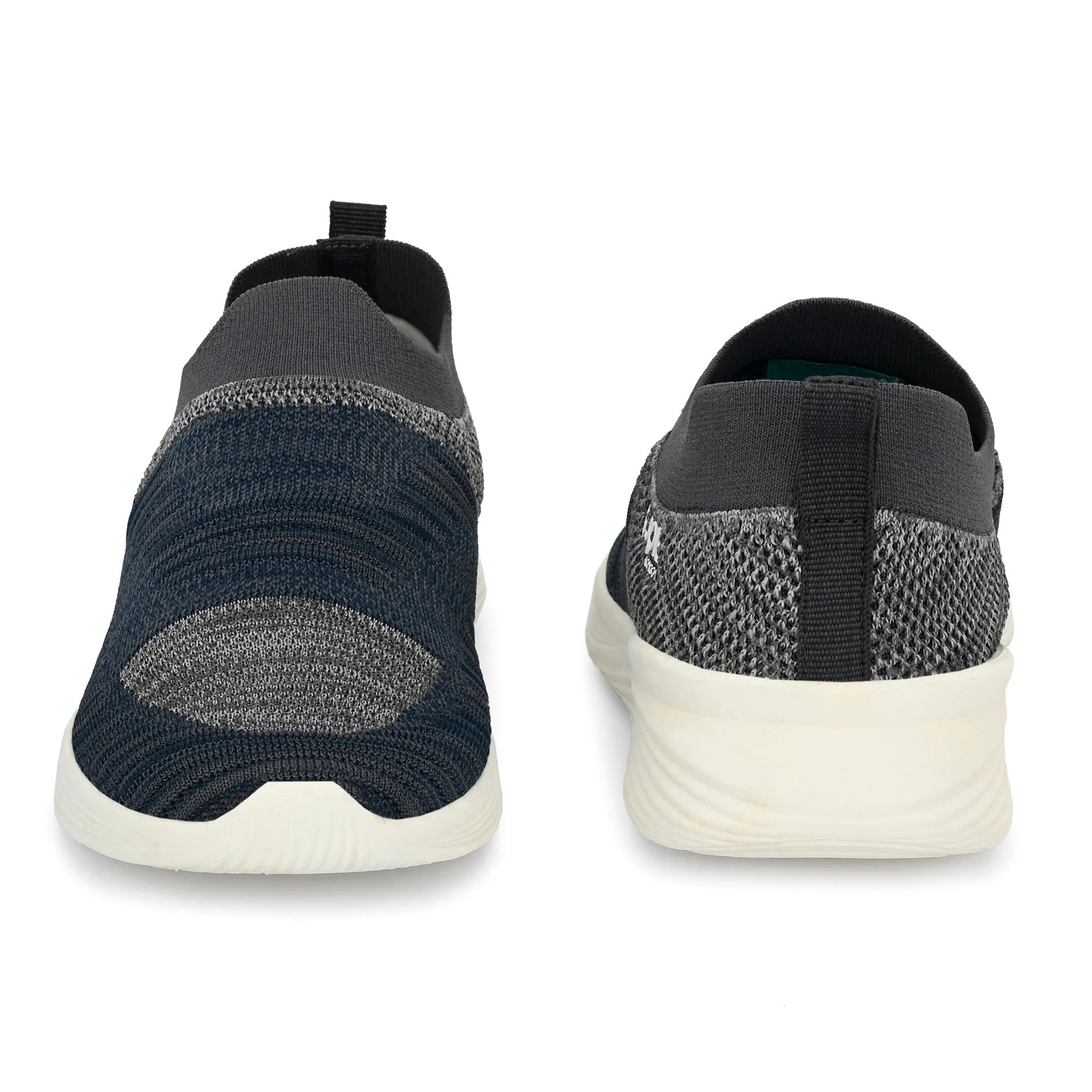 Pupil Men's Eye-02 Running Shoes, Teal Blue and Grey
