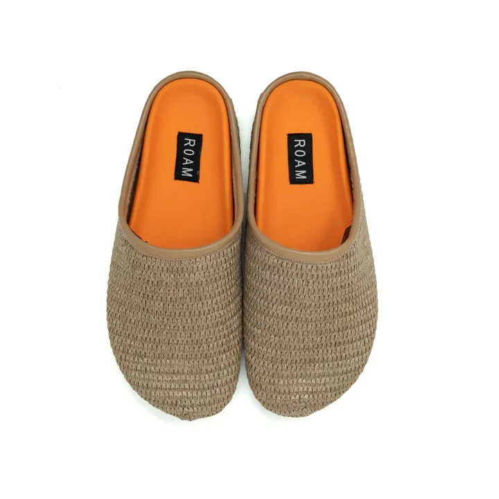 RAFFIA MULE - NATURAL