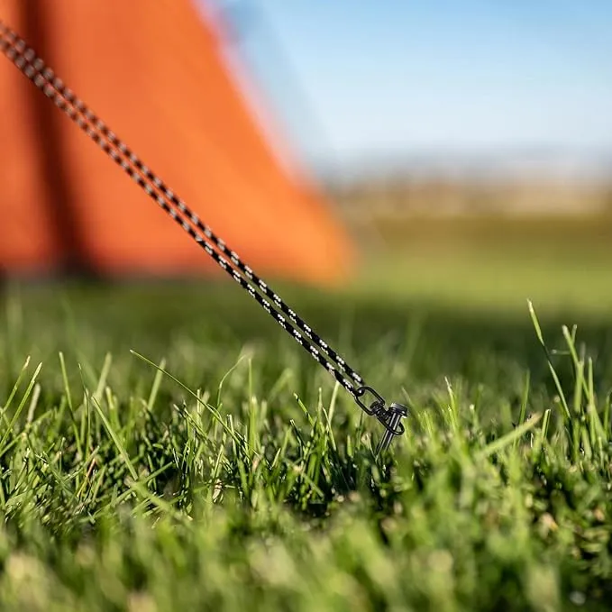 Reginary 12 Inch Tent Stakes Heavy Duty Screw in Ground Anchors High Wind Camping Stakes for Trampoline Canopy Carport Sheds Anchor Beach Sand Stakes Metal Swing Set(Black,12 Pcs)