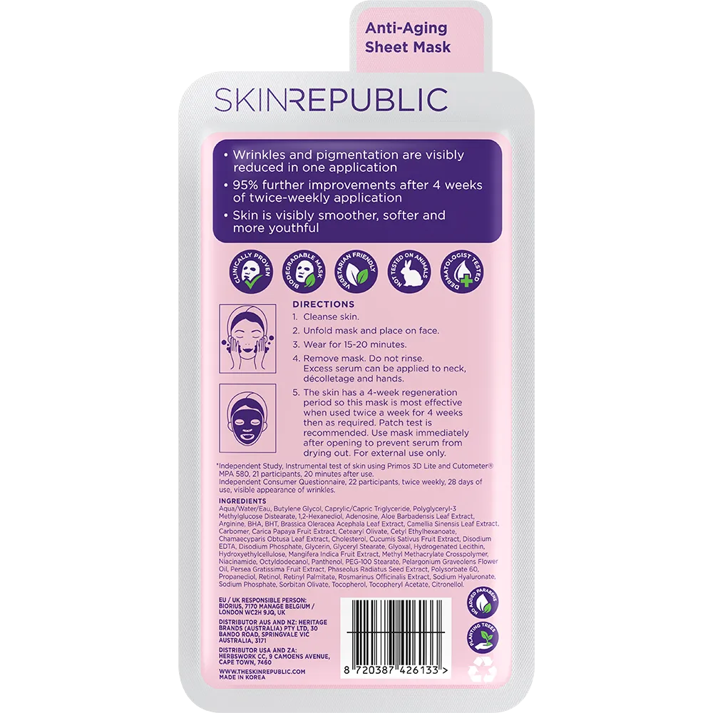 Retinol Infusion Face Mask
