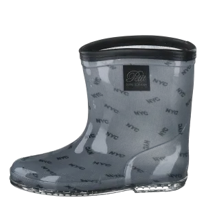 Rubber Boot Baby Nyc All Over Print - Blue