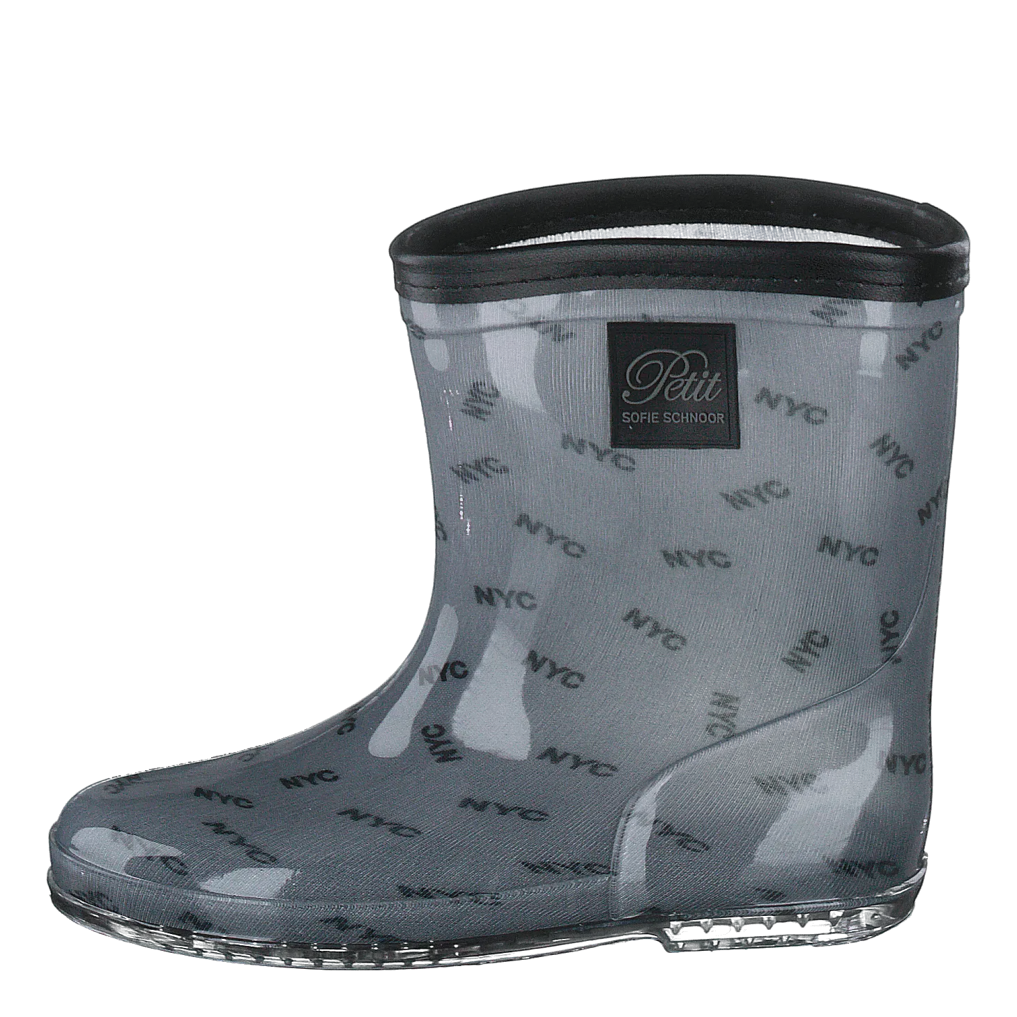 Rubber Boot Baby Nyc All Over Print - Blue