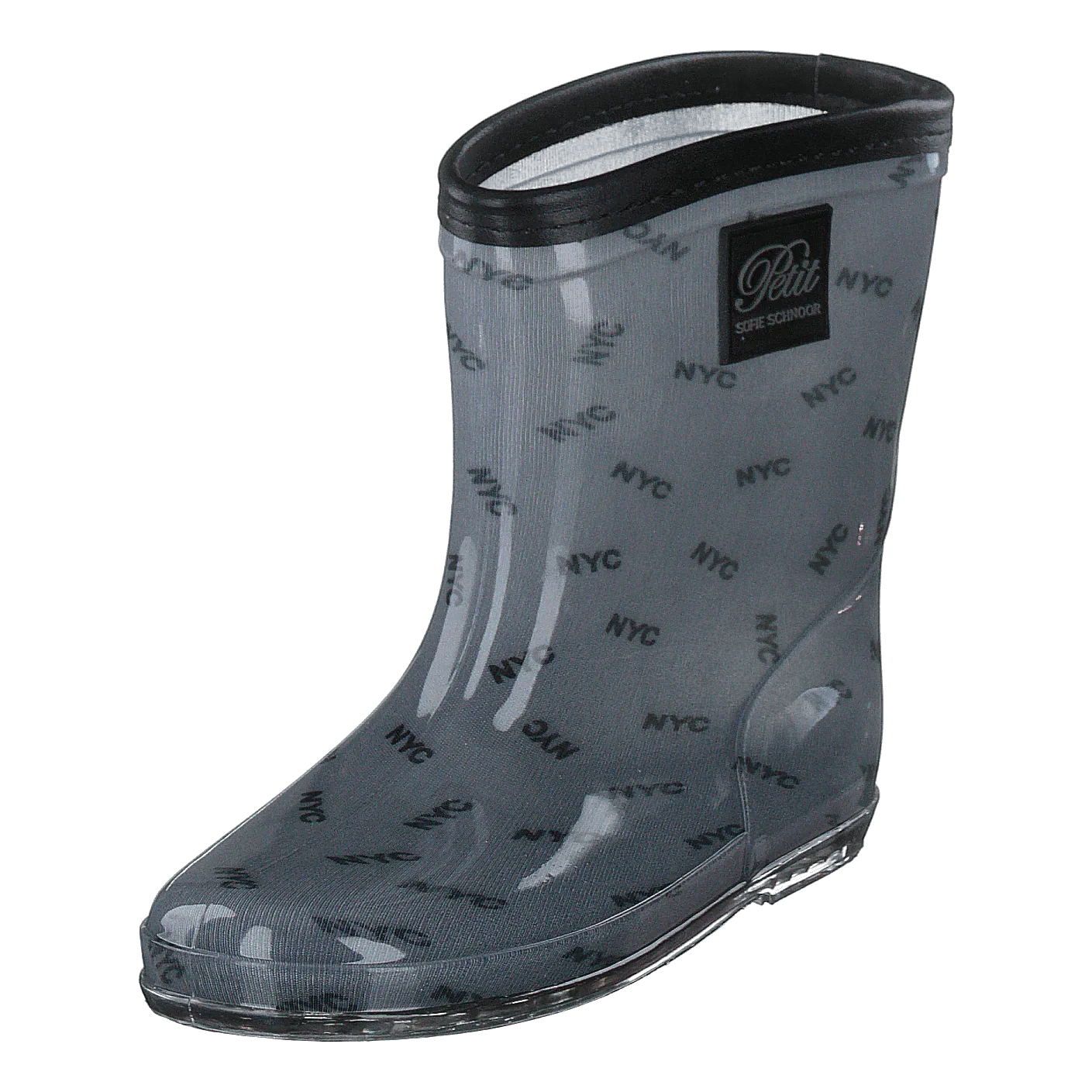 Rubber Boot Baby Nyc All Over Print - Blue