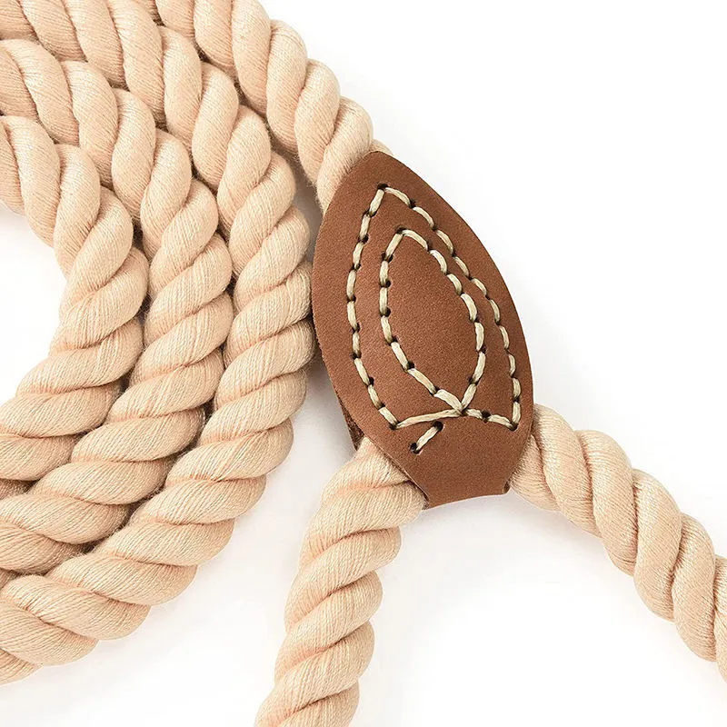RuffRope | Natural Cotton Rope Leash | Nauti-Paws
