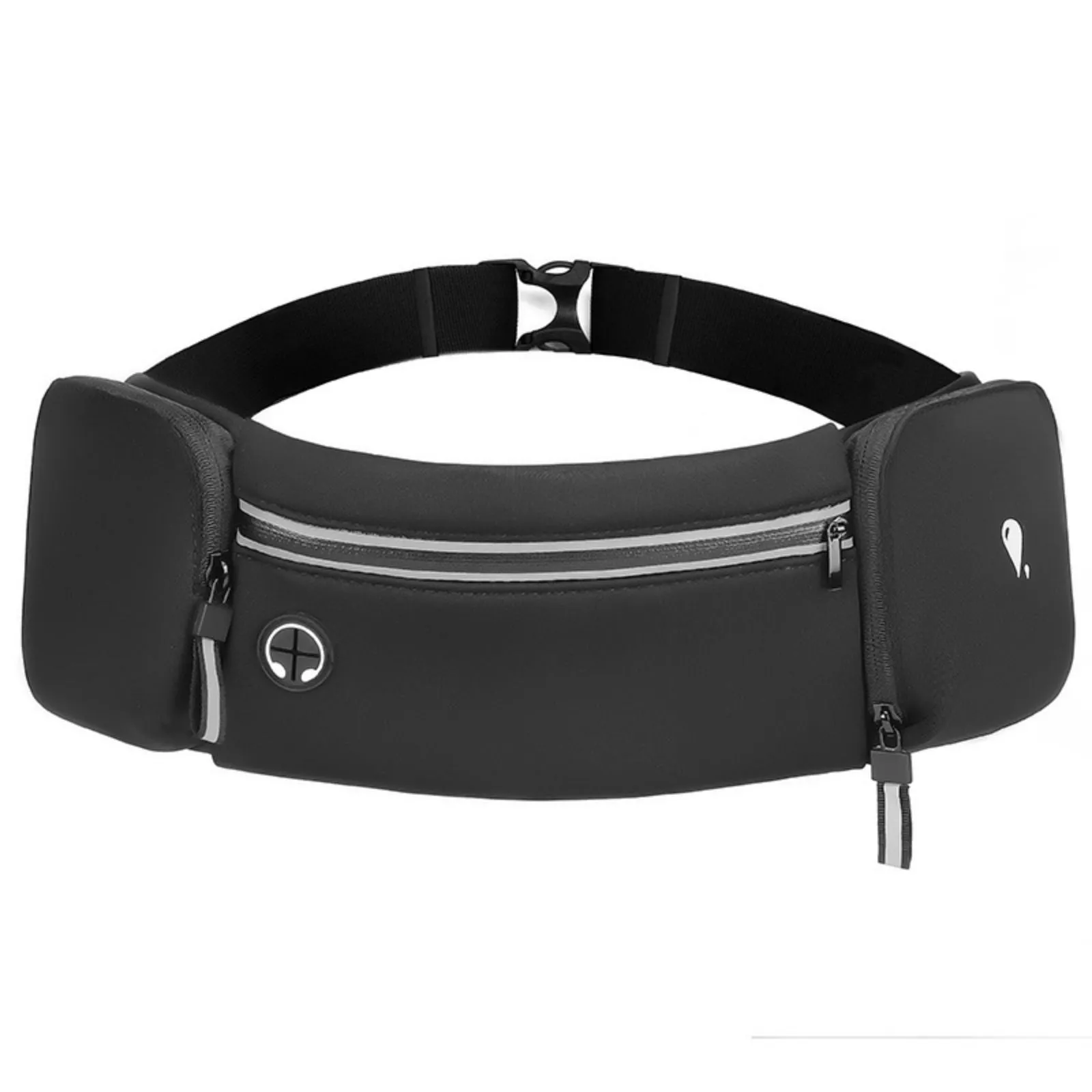 Running Belt Waist Bag with Hidden Water Bottle Holder For Men & Women