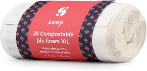 Seep | 10L Small Bin Liners | 25 roll