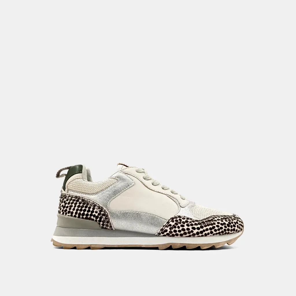 SHUSHOP Parker Black and White Sneaker
