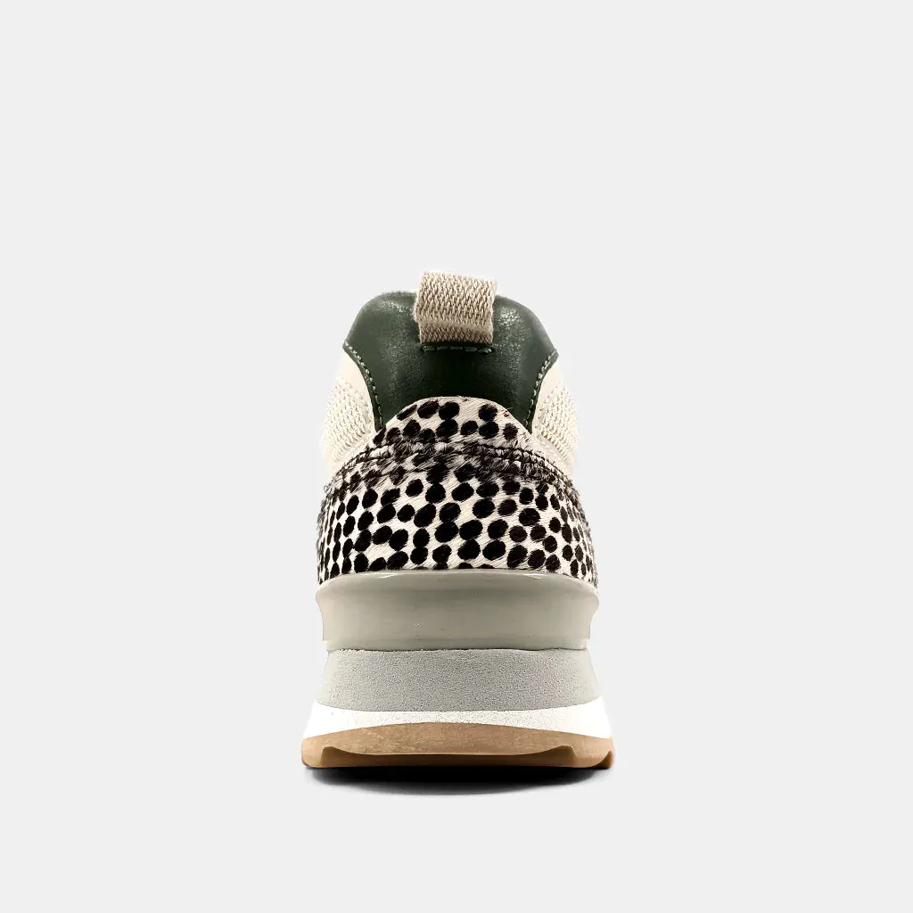 SHUSHOP Parker Black and White Sneaker