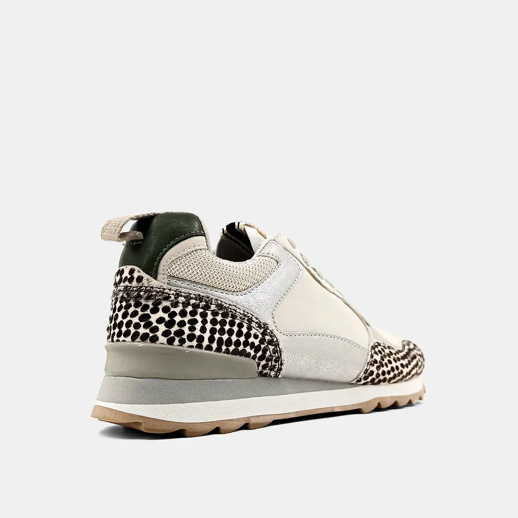 SHUSHOP Parker Black and White Sneaker