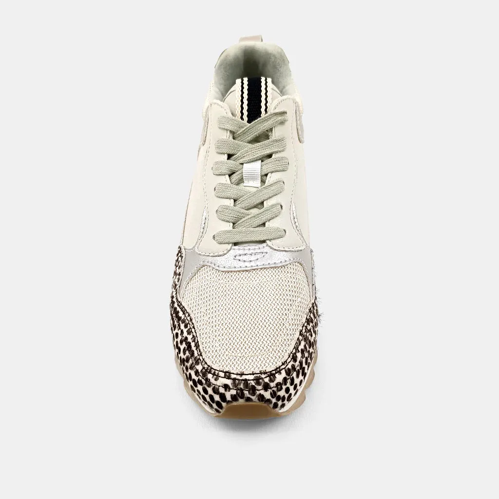 SHUSHOP Parker Black and White Sneaker