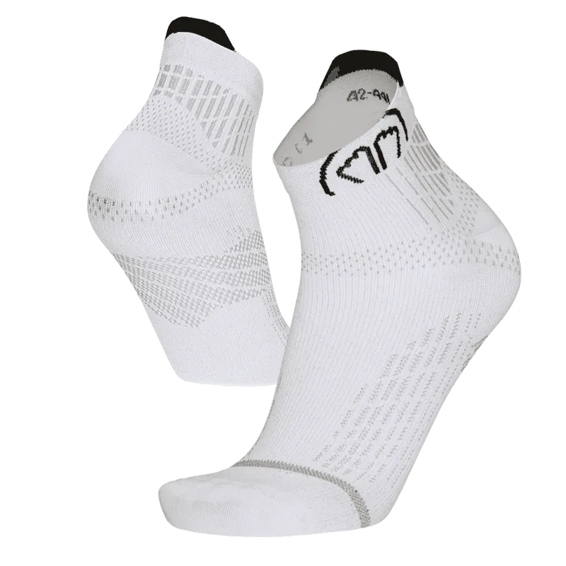 Sidas Run Anatomic White Ankle Running Socks
