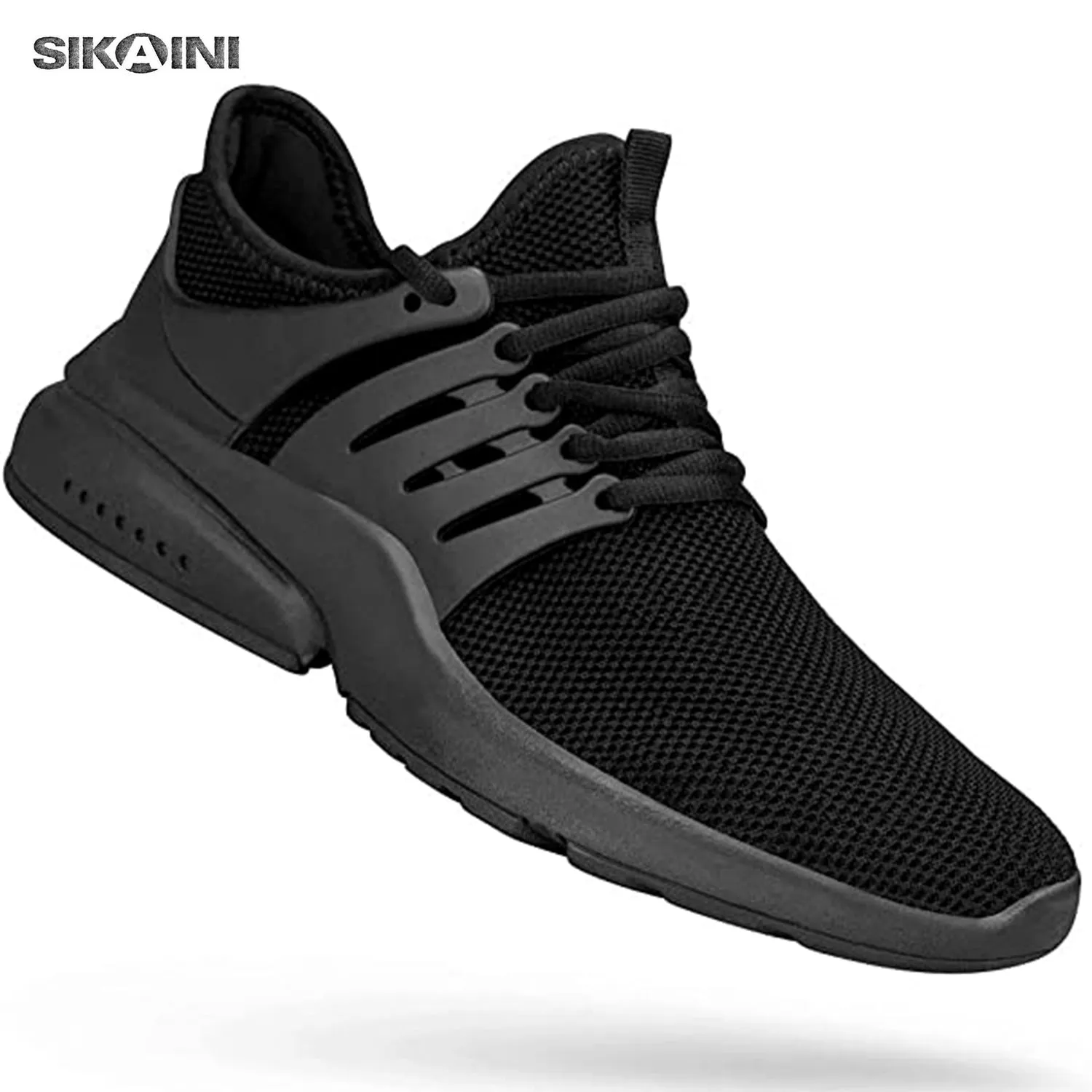 SIKAINI Men's Running Shoes Non-Slip Shoes Breathable Lightweight Sneakers