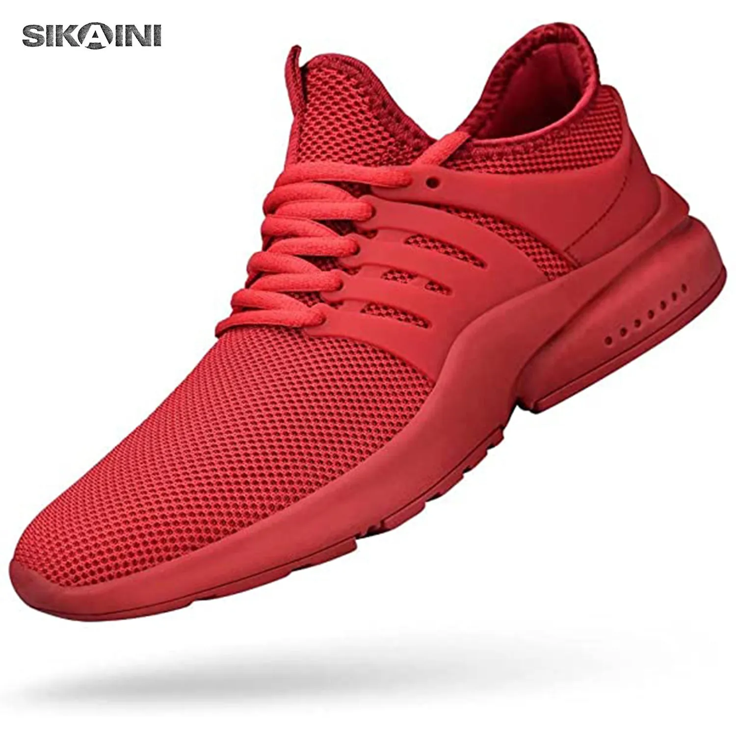 SIKAINI Men's Running Shoes Non-Slip Shoes Breathable Lightweight Sneakers