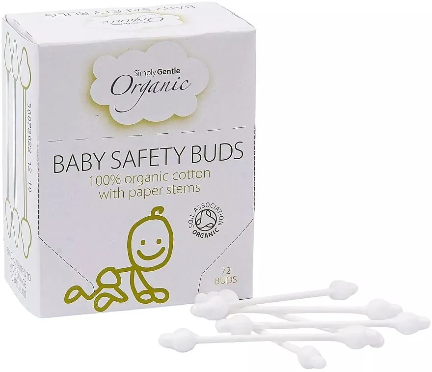 Simply Gentle | Cotton Buds - Baby Safety OG | 72