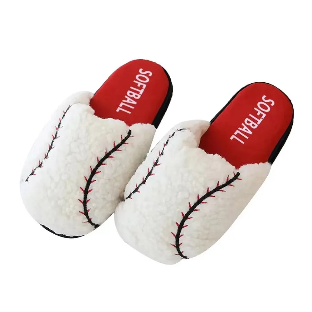 Soccer Football Basketball Baseball Slippers