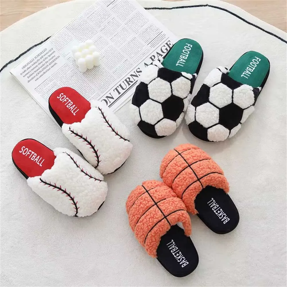 Soccer Football Basketball Baseball Slippers