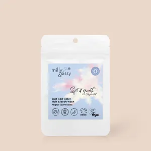 Soft & Gentle hair & body wash refill 40g
