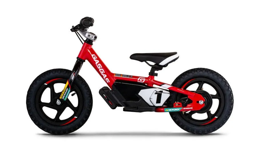 Stacyc 12eDrive GasGas Replica E-Bike for Ages 3-5