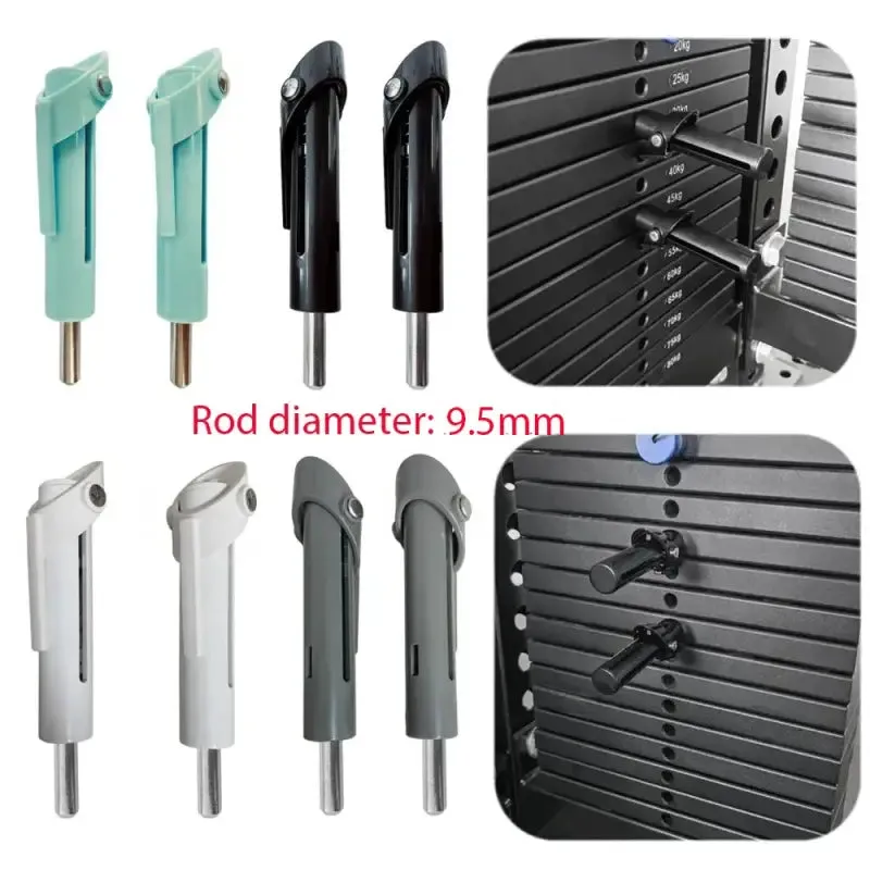 Strength Training Fitness Accessories Set in Mint Green and Black