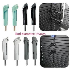 Strength Training Fitness Accessories Set in Mint Green and Black