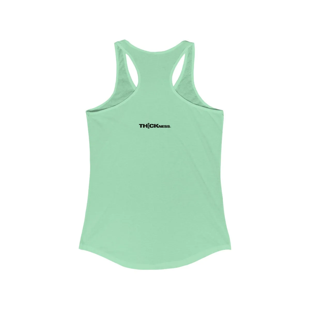 Strong As A Mother Racerback Tank - Mint