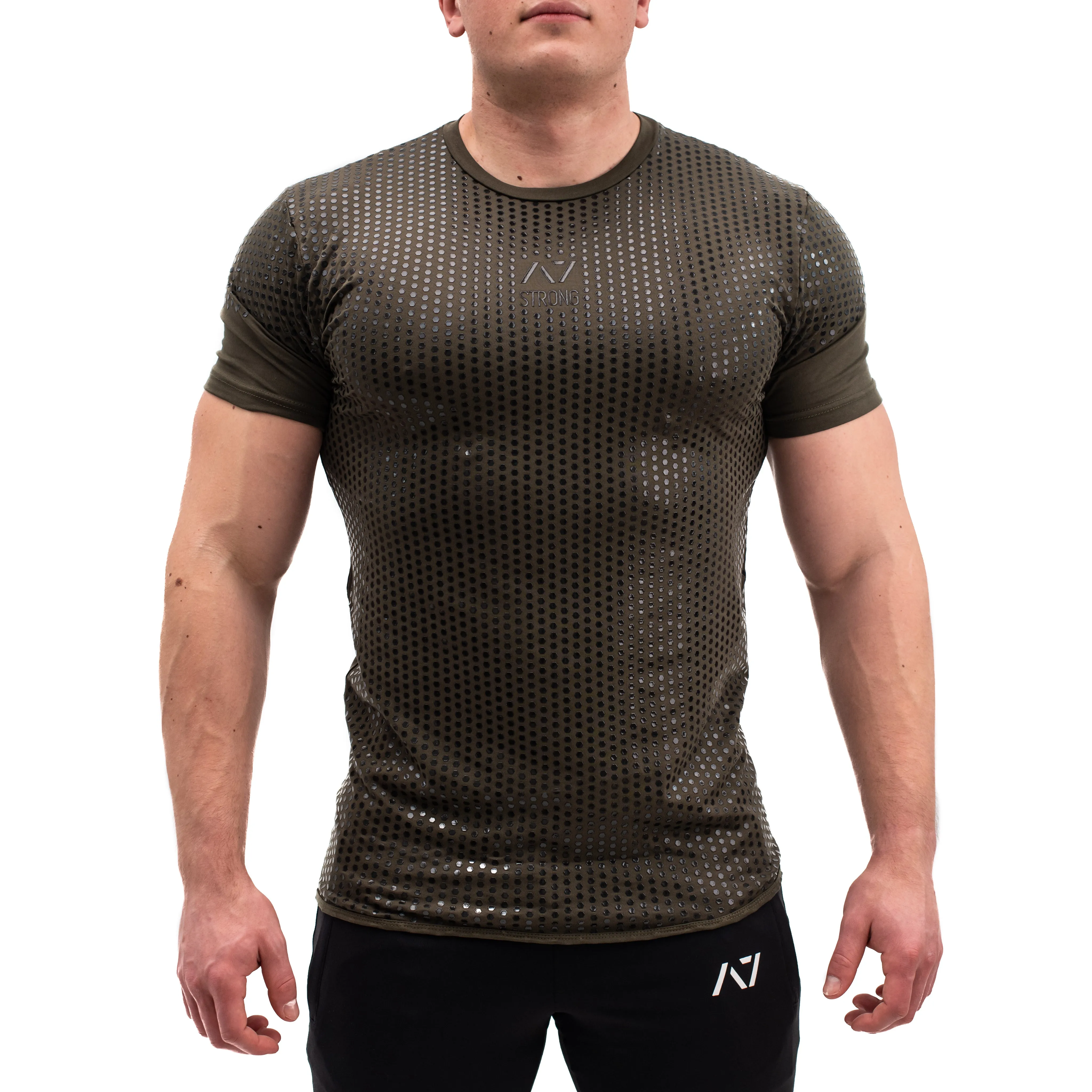 Strongman Hex Bar Grip Men's Shirt