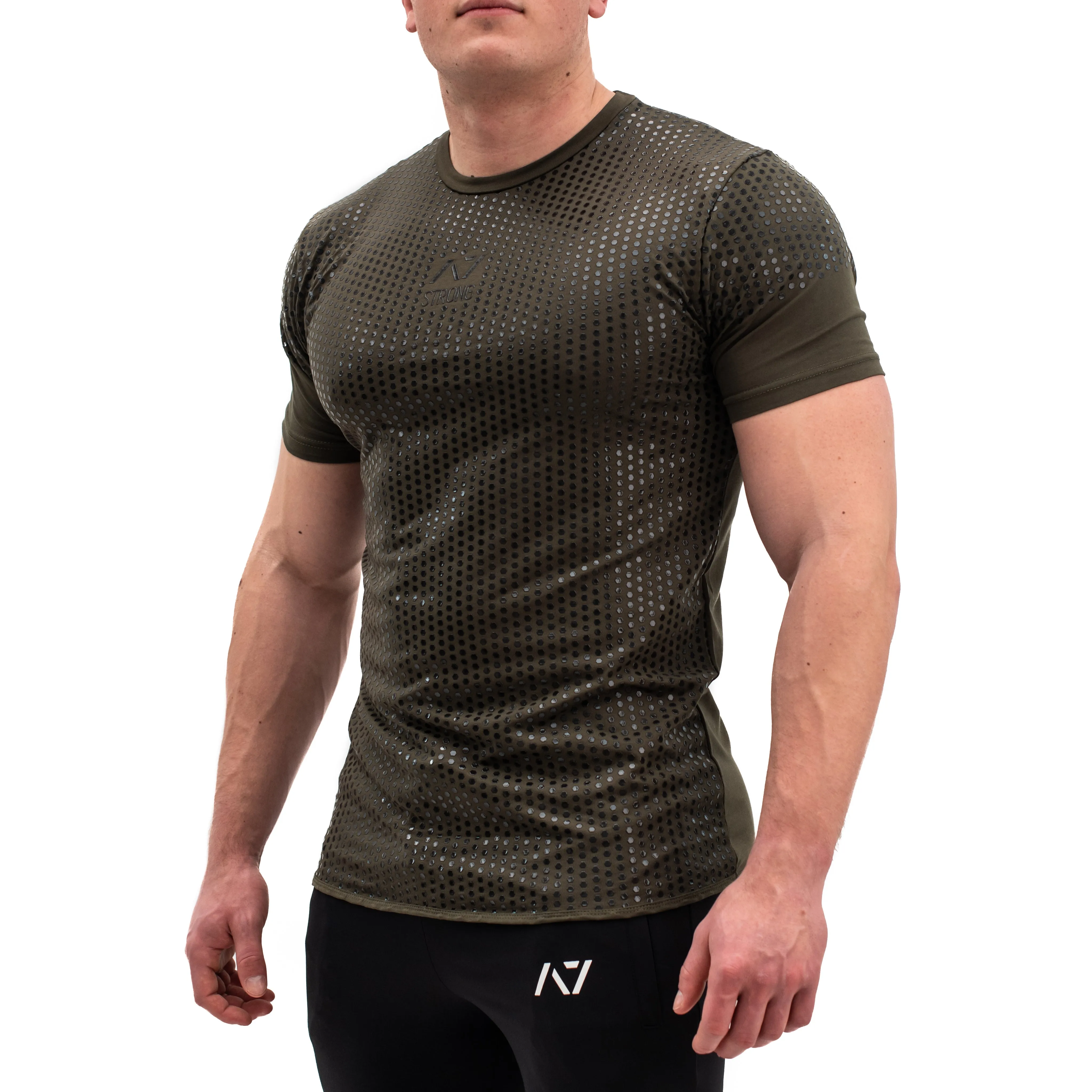 Strongman Hex Bar Grip Men's Shirt