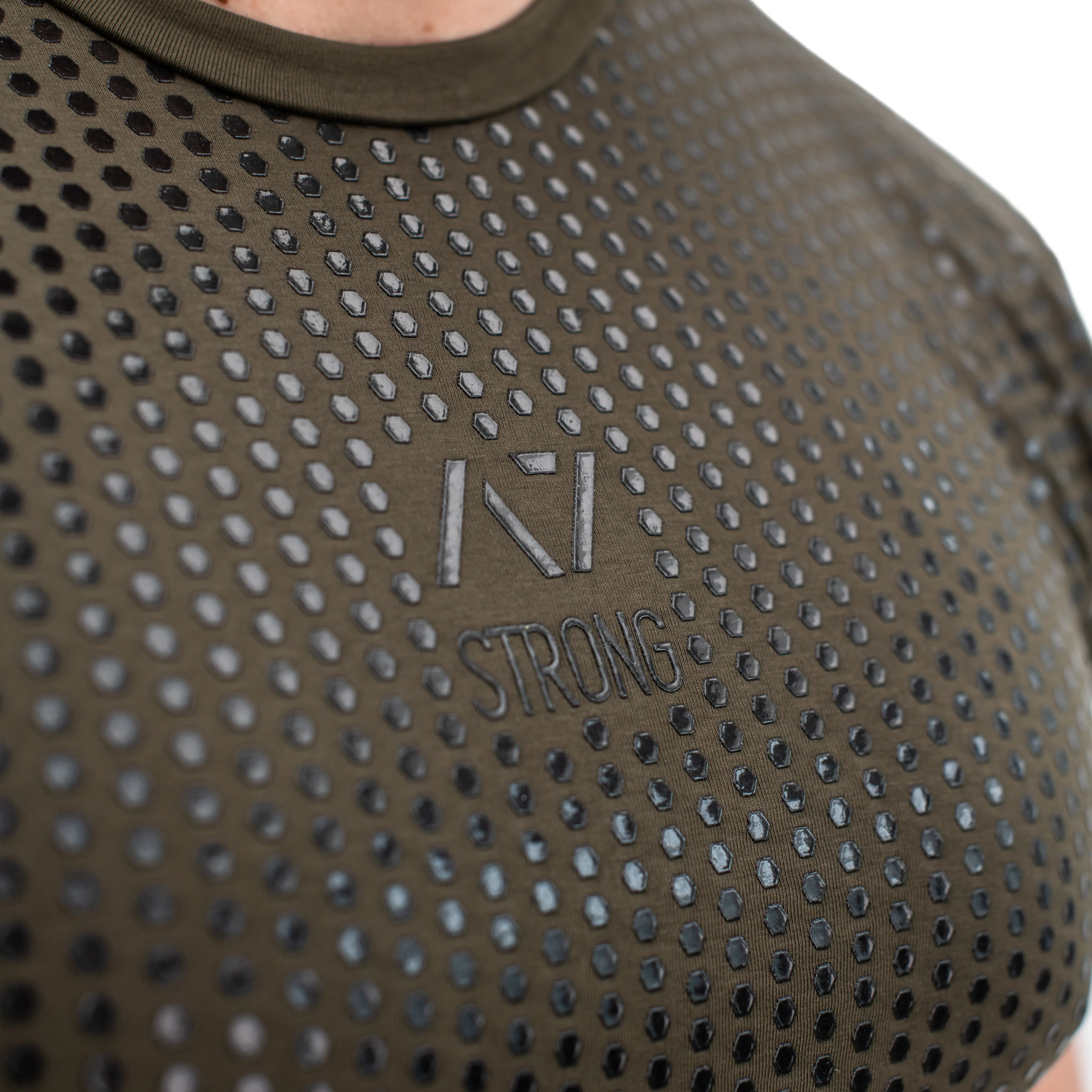 Strongman Hex Bar Grip Men's Shirt