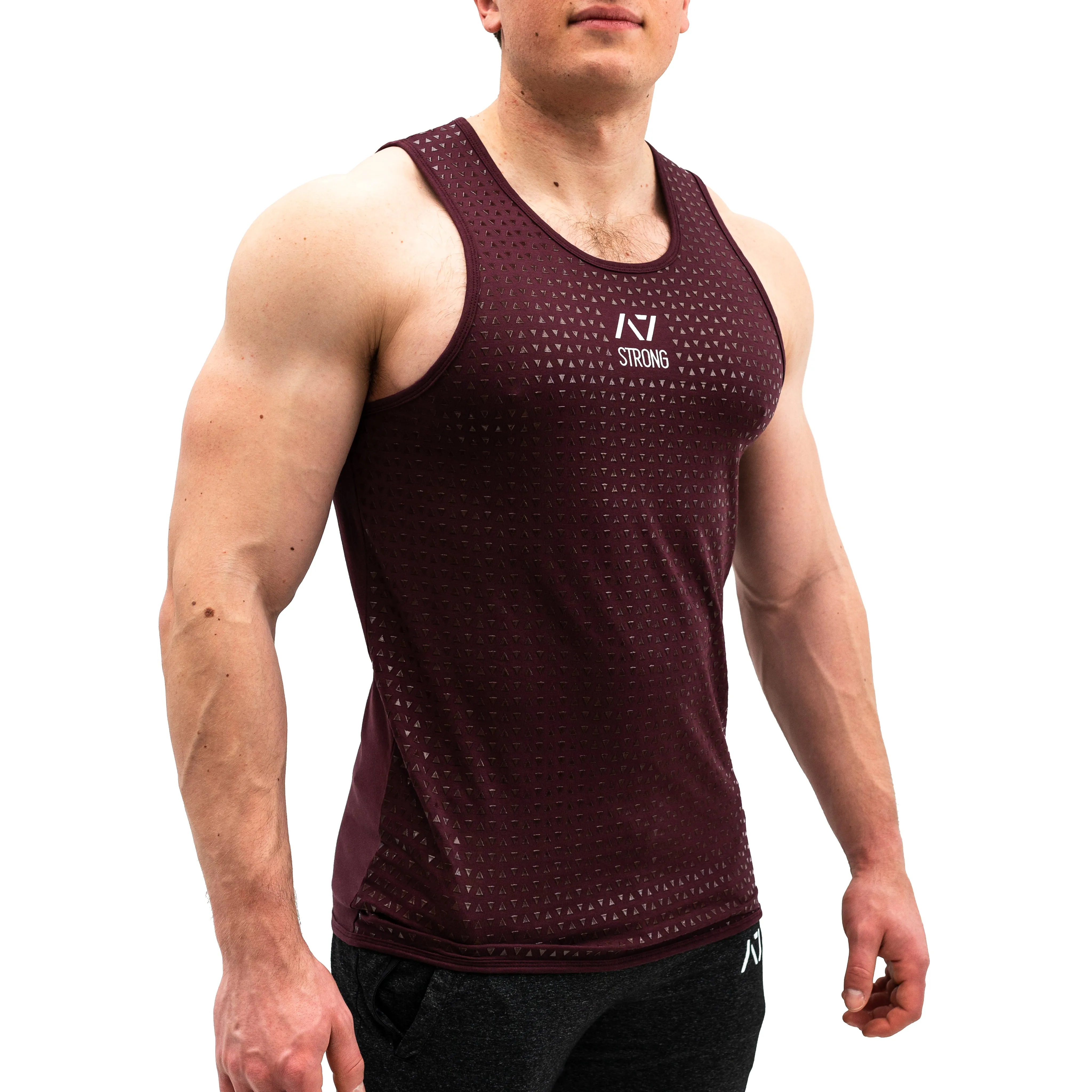 Strongman Trigon Bar Grip Men's Tank