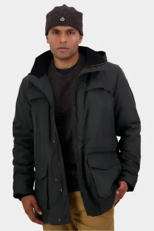 Swanndri Men's Evans Flat Oilskin Jacket - Forest