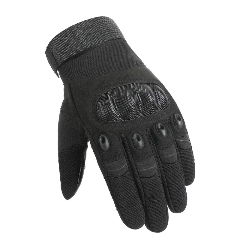 Tactical Fitness Gloves with Protective Shell - Antiskid Army Mittens for Gym Workout, Military Tactical Gear for Men and Women