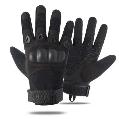 Tactical Fitness Gloves with Protective Shell - Antiskid Army Mittens for Gym Workout, Military Tactical Gear for Men and Women