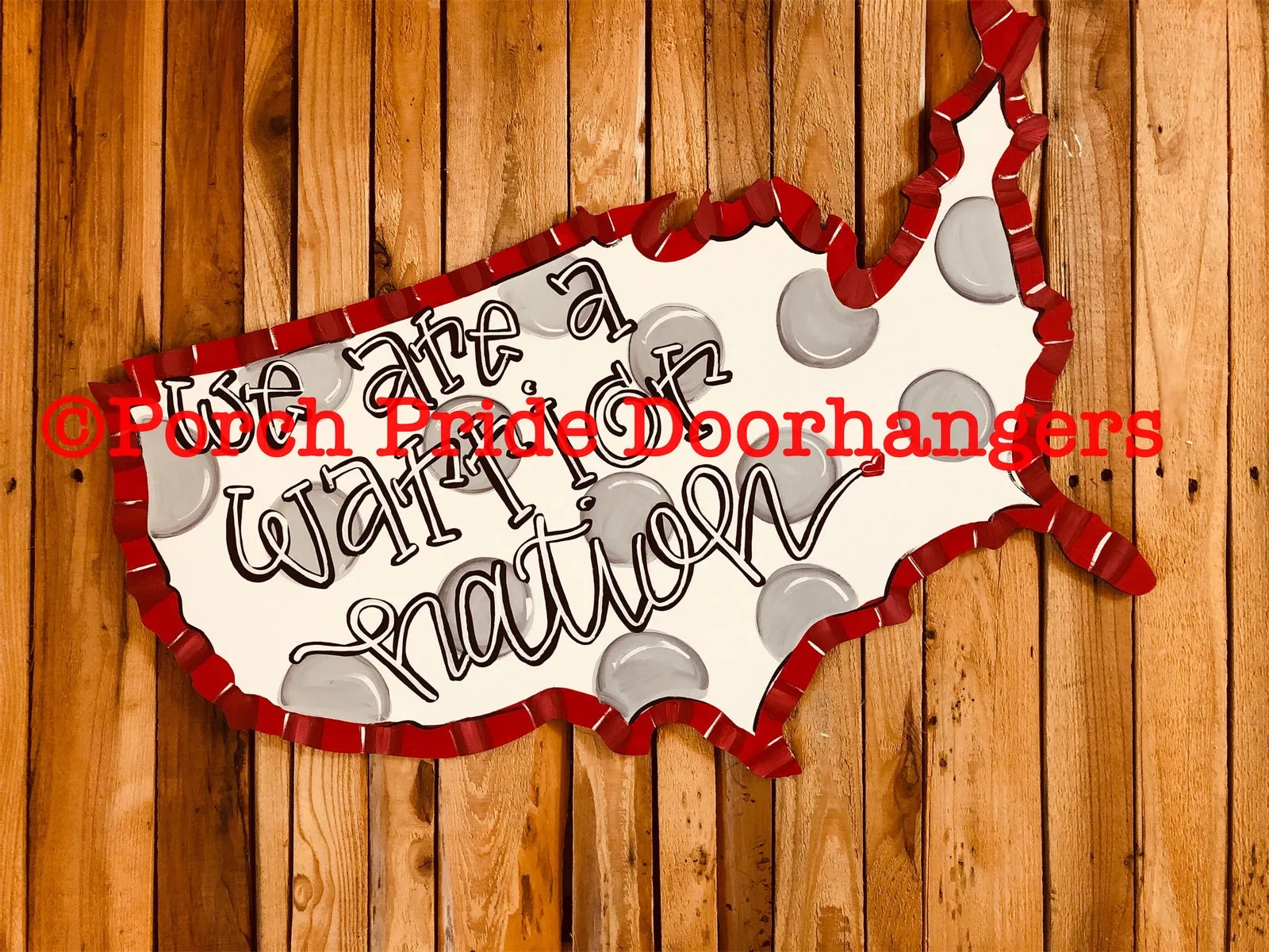 Thompson Warrior Warrior Nation Door Hanger