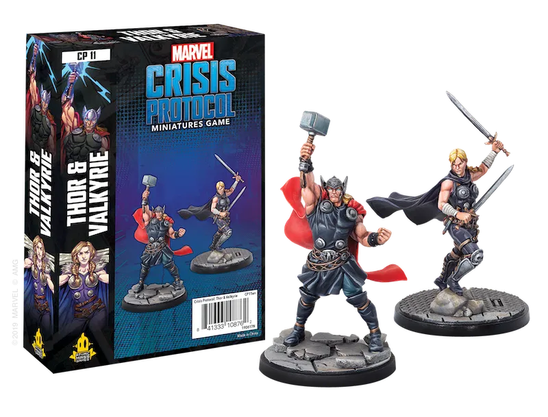 Thor and Valkyrie: Marvel Crisis Protocol