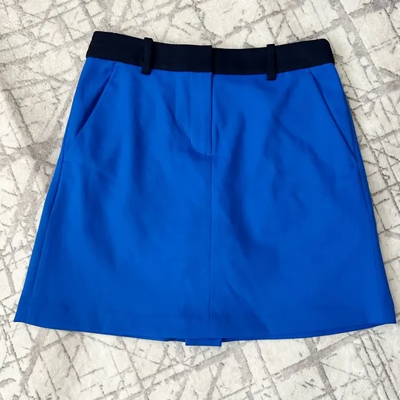 Tory Burch Tech Twill Golf Skirt Skort in Surf blue Size XS