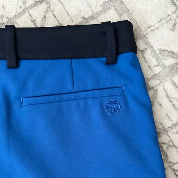Tory Burch Tech Twill Golf Skirt Skort in Surf blue Size XS