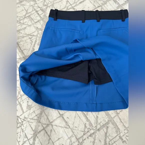 Tory Burch Tech Twill Golf Skirt Skort in Surf blue Size XS