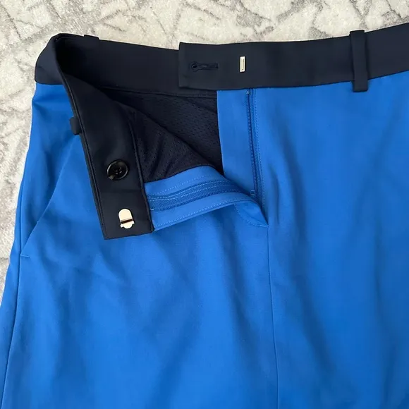 Tory Burch Tech Twill Golf Skirt Skort in Surf blue Size XS