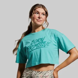 Training Crop Tee 2.0 (Jungle Mist)